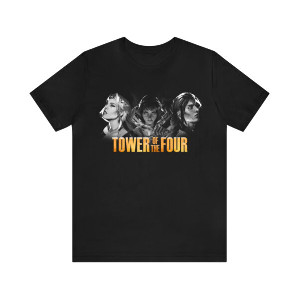 Tower of the Four Unisex Jersey Short Sleeve Tee