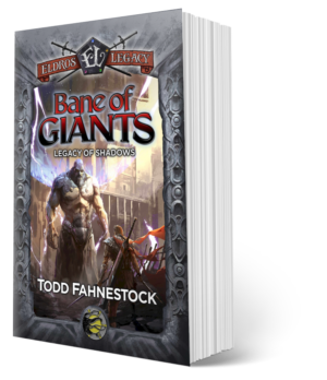 Bane of Giants: Legacy of Shadows Book 5 (Eldros Legacy) - PAPERBACK SIGNED