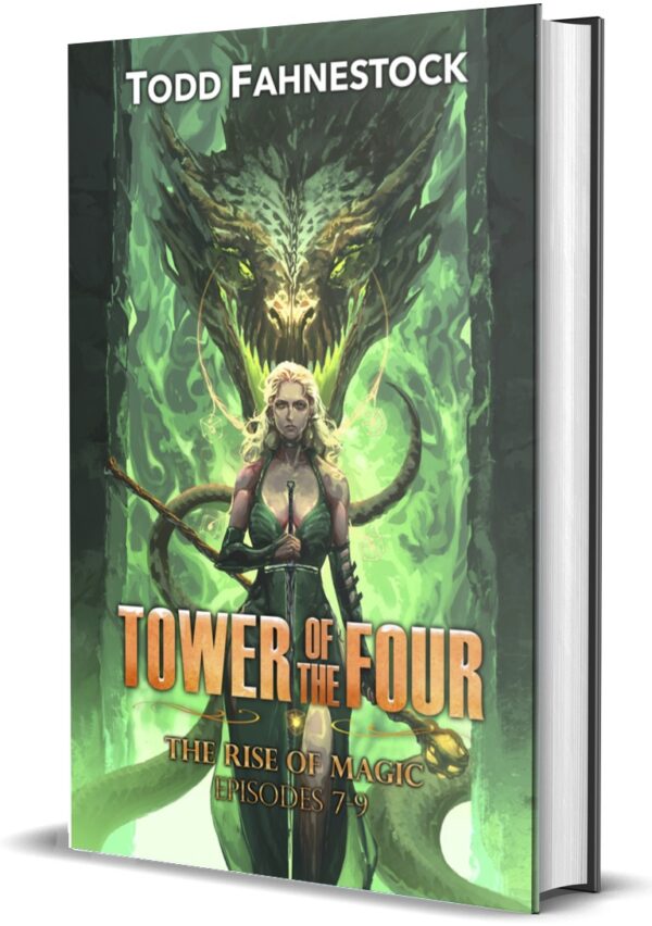 Tower of the Four — The Rise of Magic: Episodes 7-9 [The Sisters, The Dreaming, The Four] - SIGNED HARDBACK